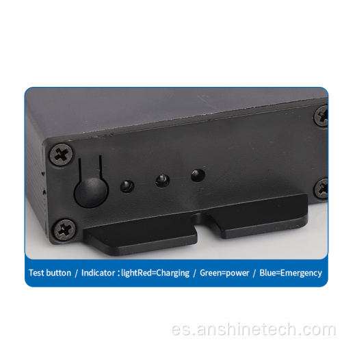 Lámparas LED de 3-60 W con controlador de emergencia de larga duración